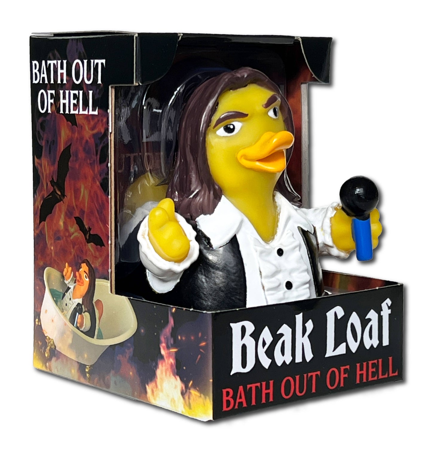 CelebriDucks Beak Loaf - Bath Out of Hell Rubber Duck