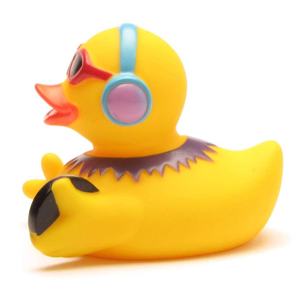 Disc Jockey Rubber Duck