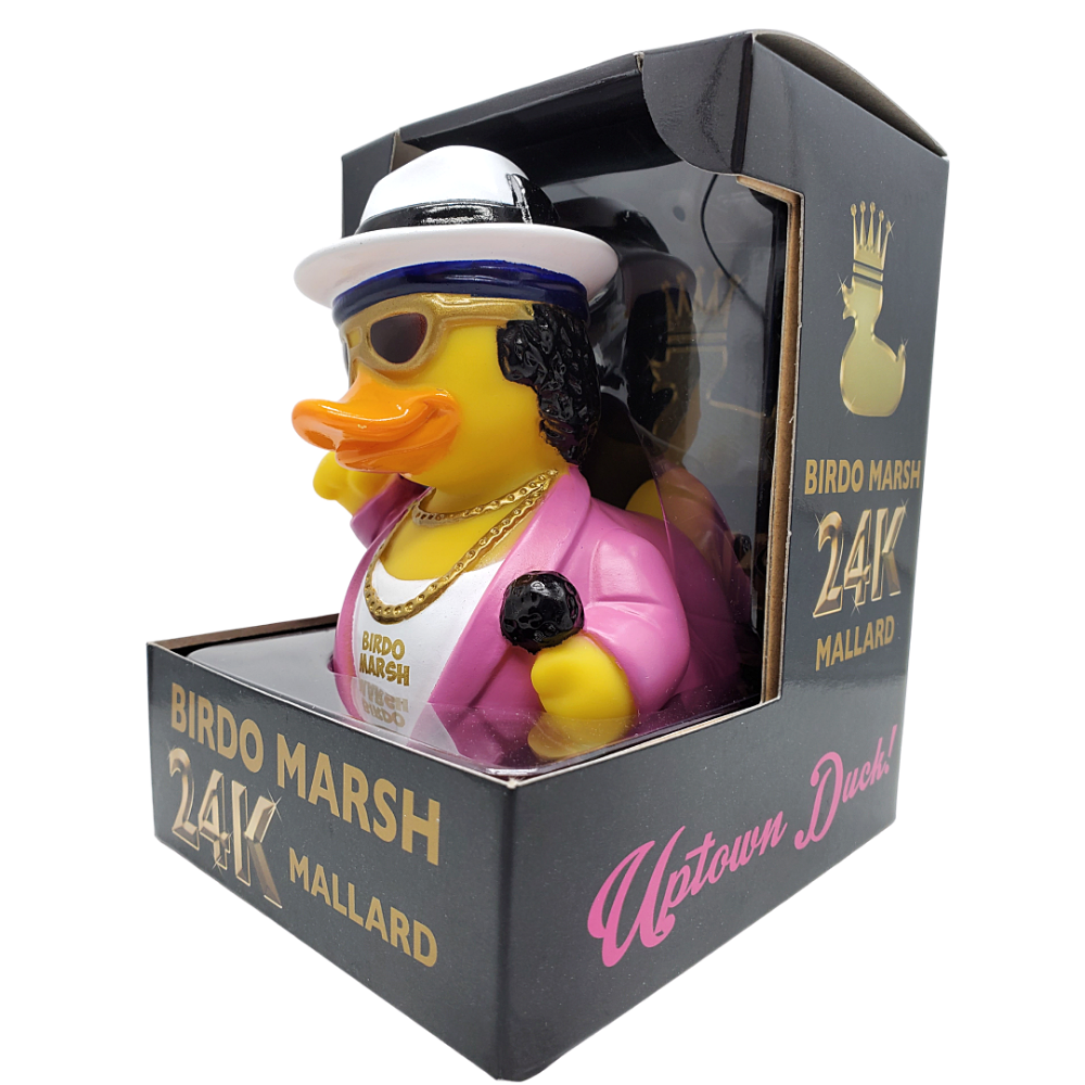 CelebriDucks Birdo Marsh Rubber Duck