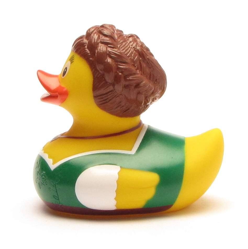 Bavarian Lady Rubber Duck
