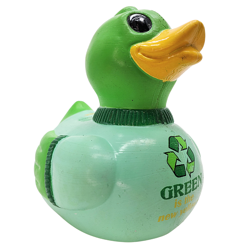 CelebriDucks Mr. Green Recycled Rubber Duck
