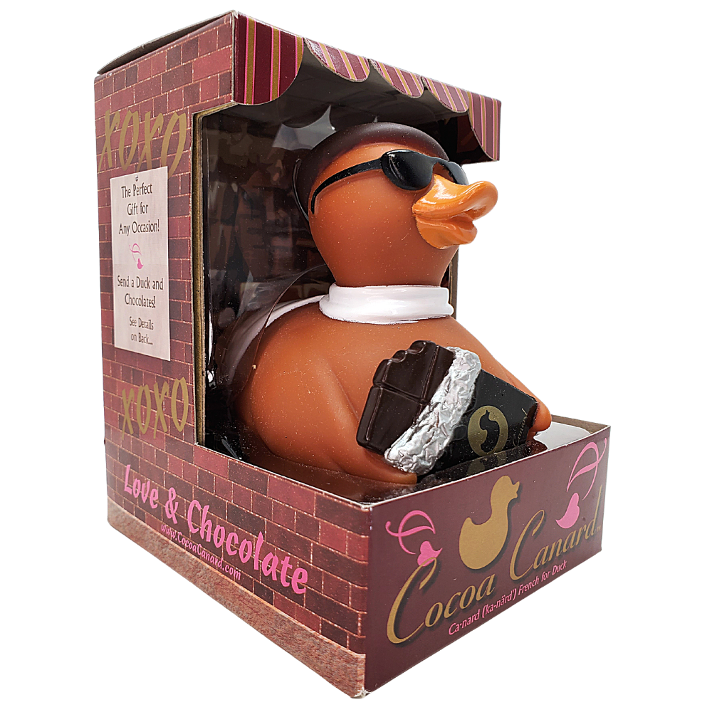 CelebriDucks Cocoa Canard Rubber Duck