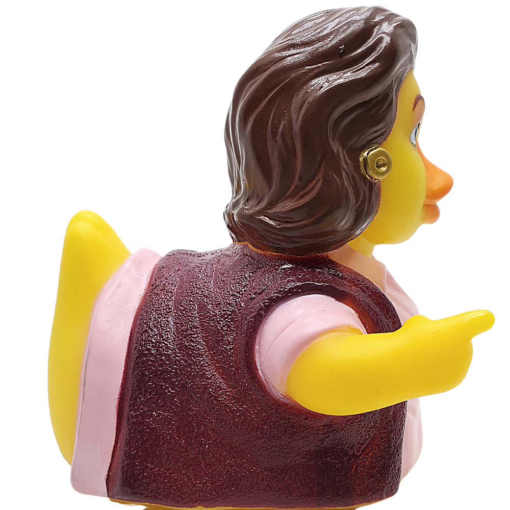 CelebriDucks Queen of Soak – R-E-S- PECK Rubber Duck