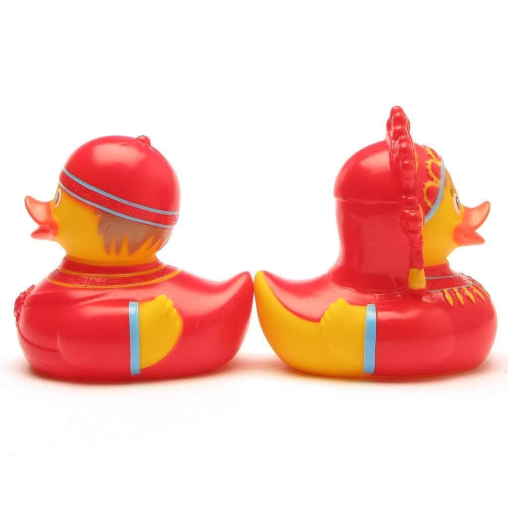 Russian Bridal Couple Rubber Duck Set