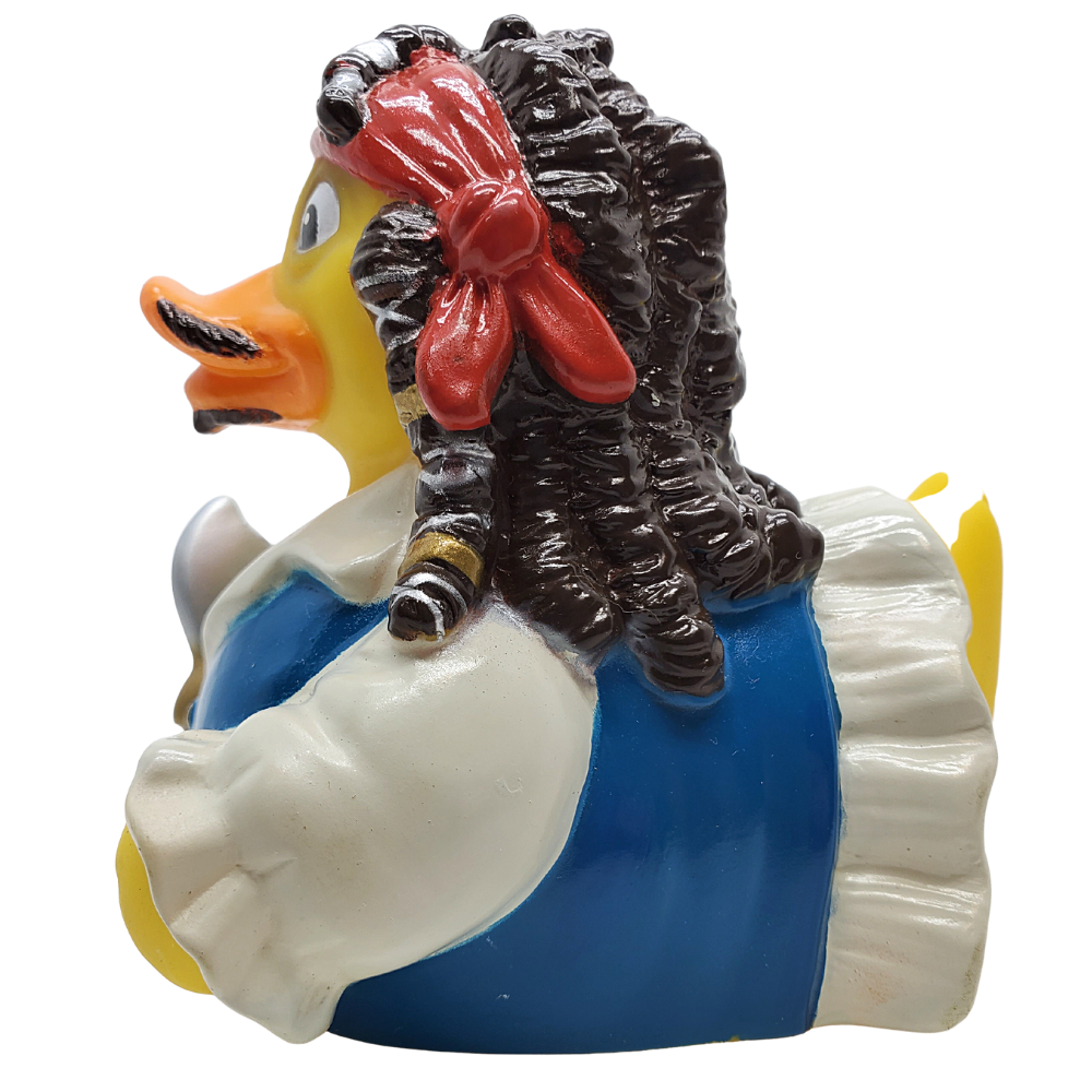 CelebriDucks Captain Quack Mallard, Pirate of the Quackibeean Rubber Duck