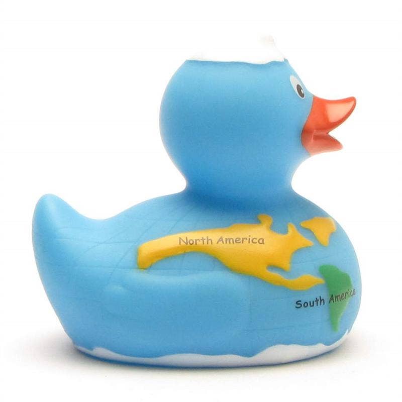 Globe Rubber Duck
