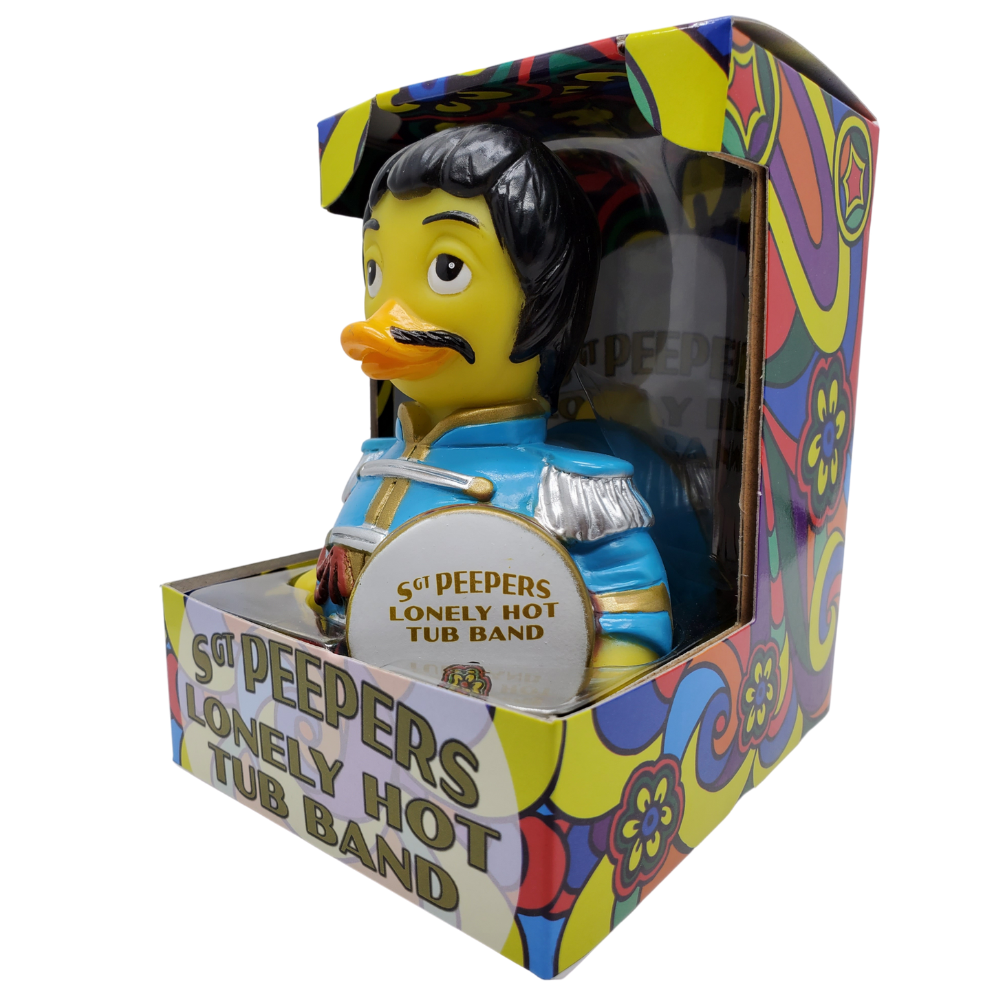 CelebriDucks Sargent Peepers Lonely Hot Tub Band Rubber Duck