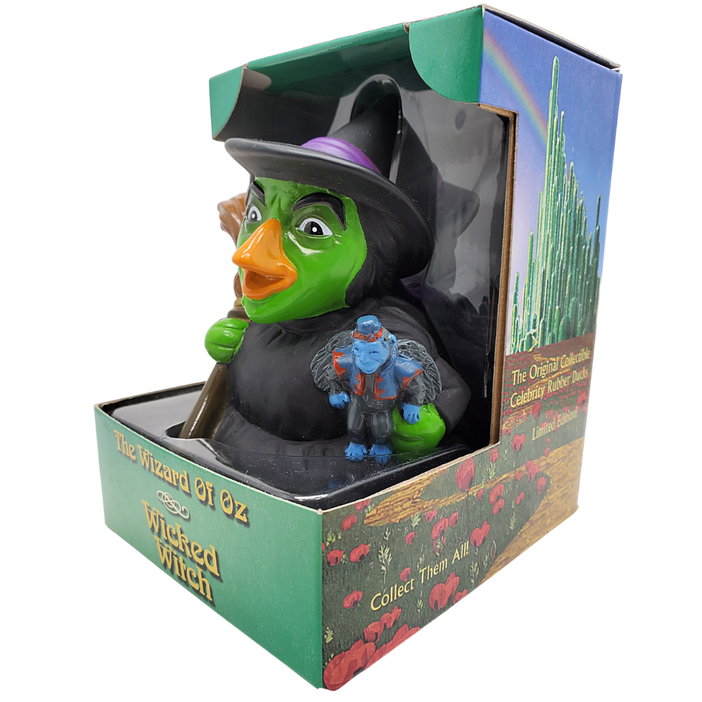 CelebriDucks Wizard of Oz Wicked Witch Rubber Duck