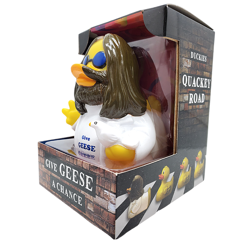 CelebriDucks Give Geese a Chance Rubber Duck