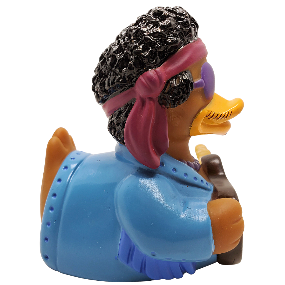 CelebriDucks Purple Waves Rubber Duck