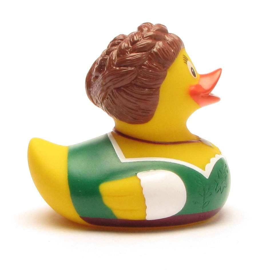 Bavarian Lady Rubber Duck