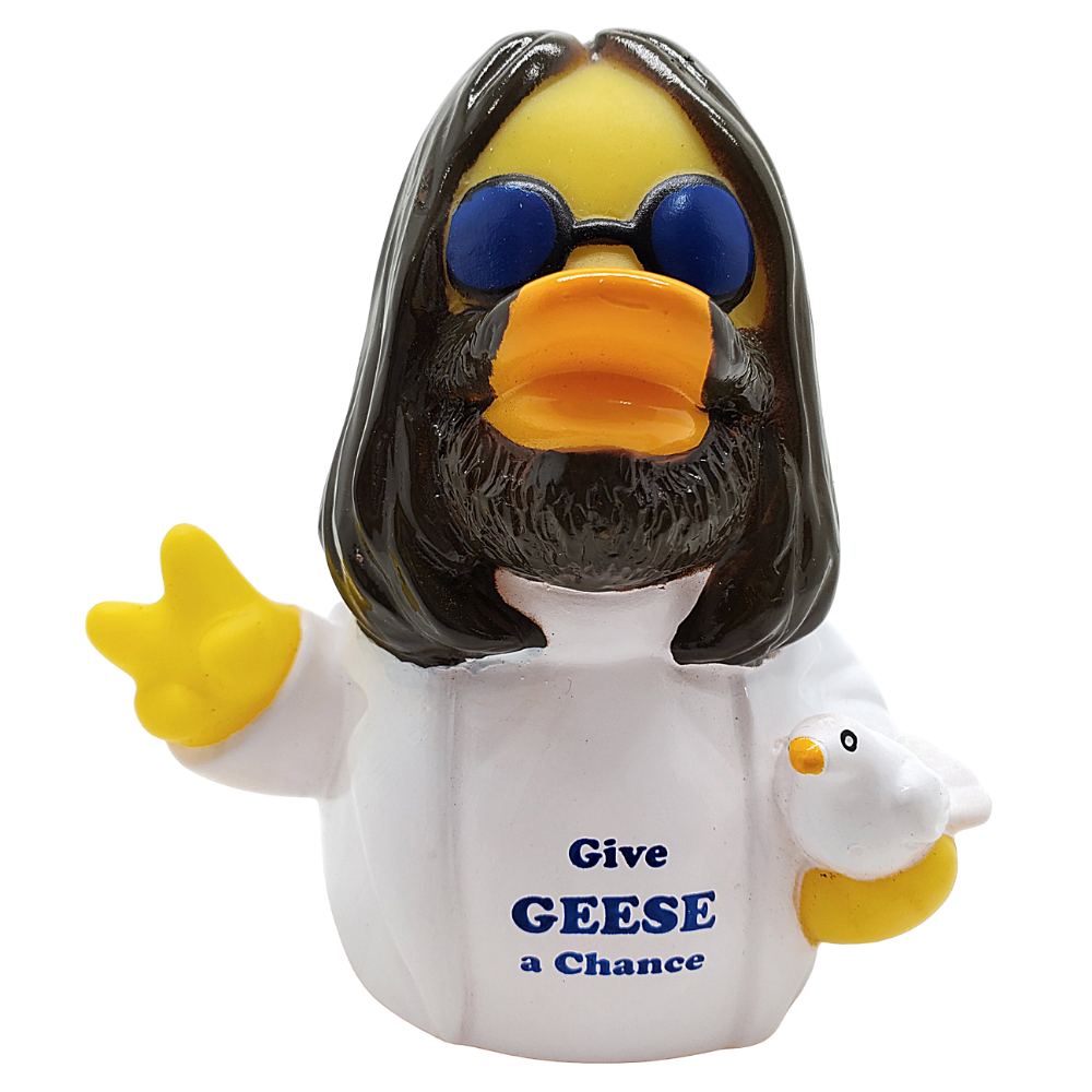 CelebriDucks Give Geese a Chance Rubber Duck