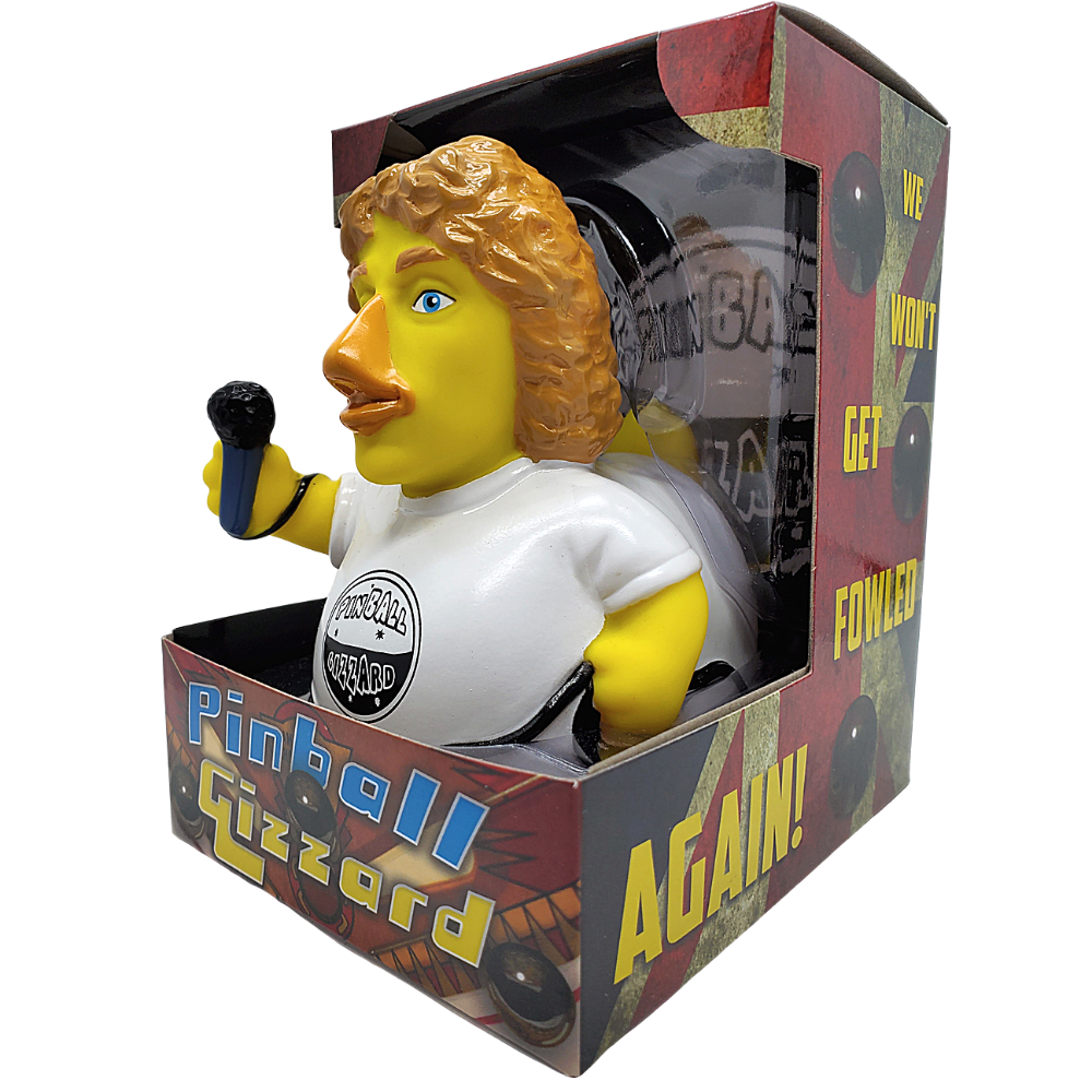 CelebriDucks Pinball Gizzard Rubber Duck