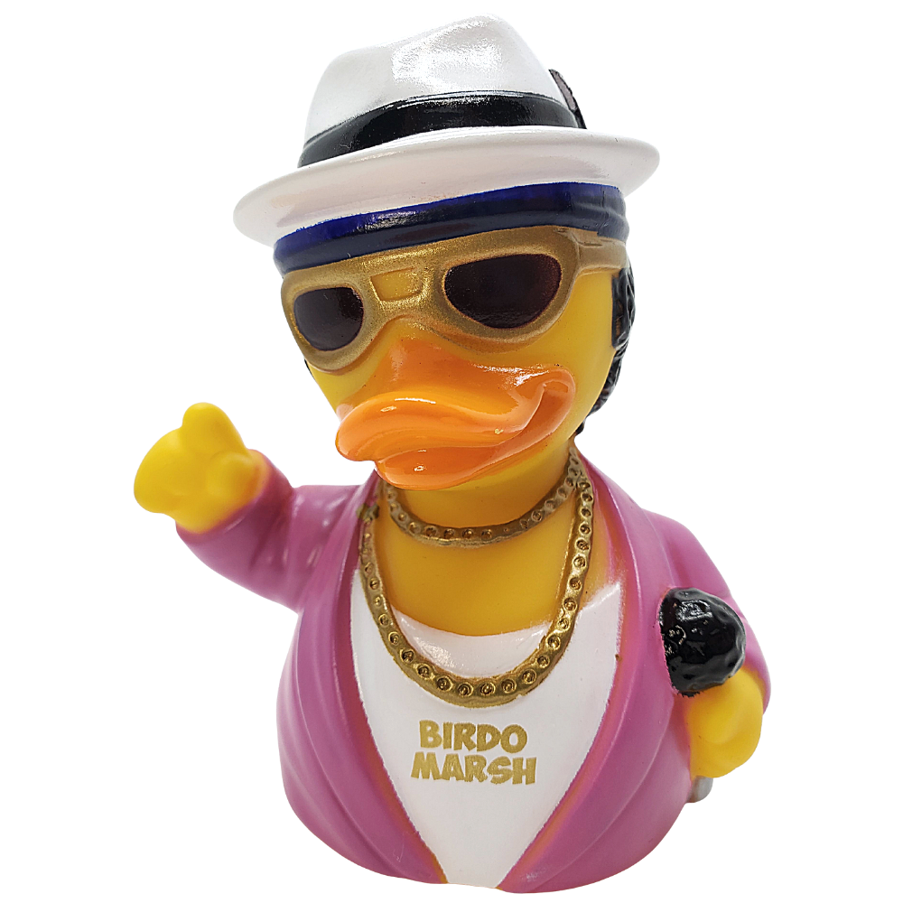 CelebriDucks Birdo Marsh Rubber Duck