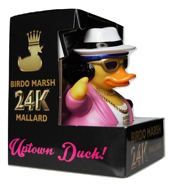 CelebriDucks Birdo Marsh Rubber Duck