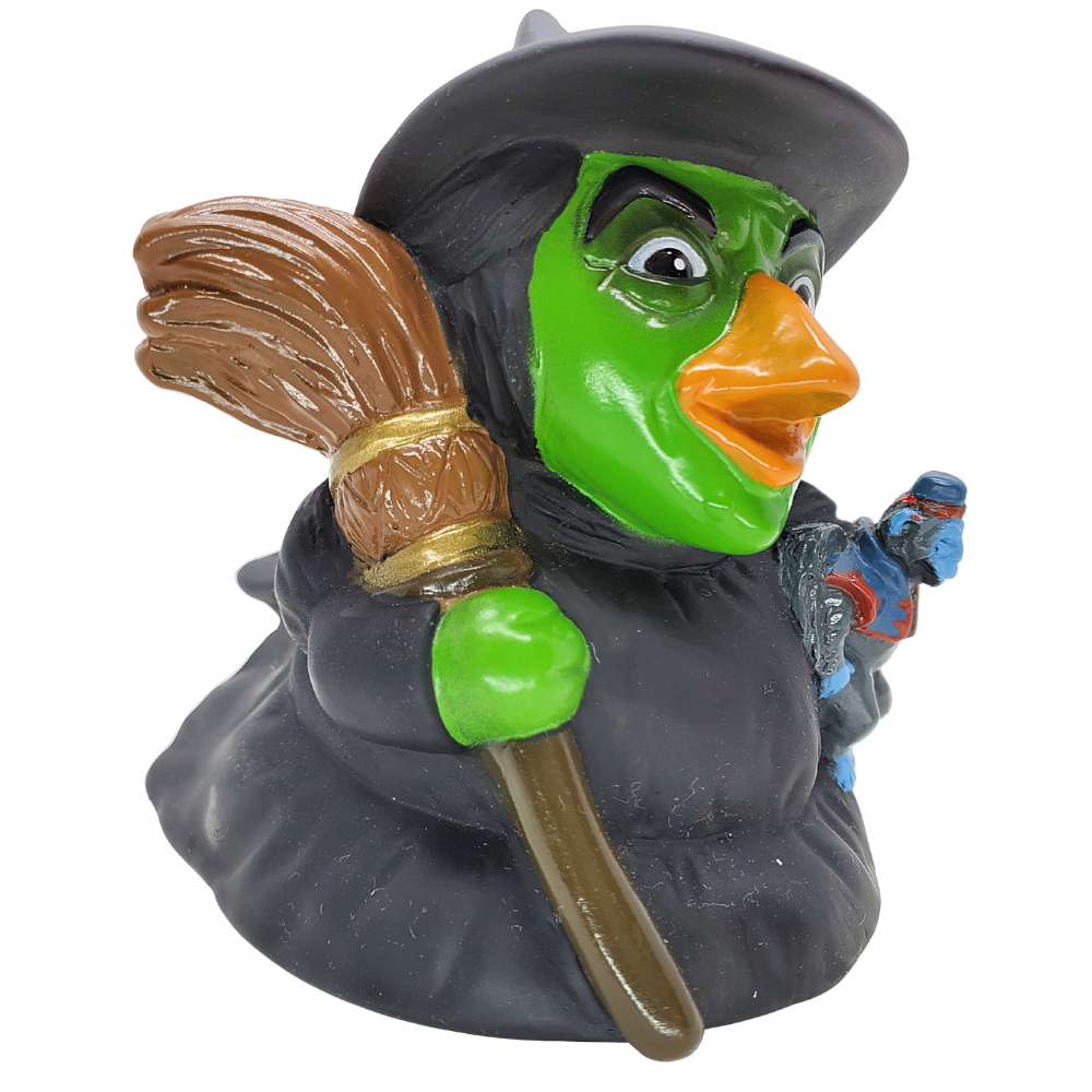 CelebriDucks Wizard of Oz Wicked Witch Rubber Duck