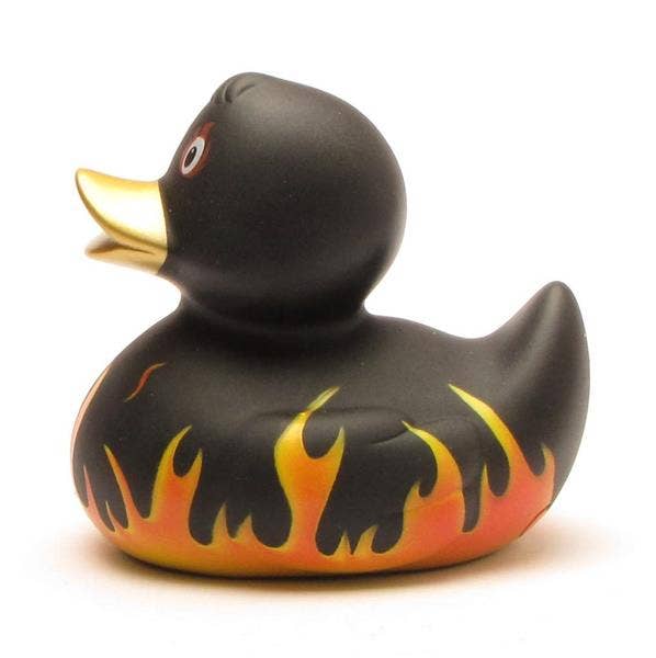 Fire Rubber Duck