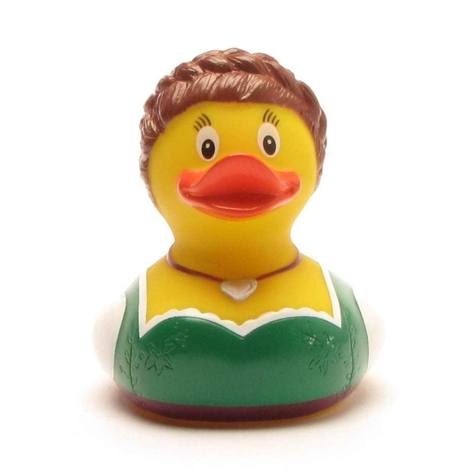 Bavarian Lady Rubber Duck