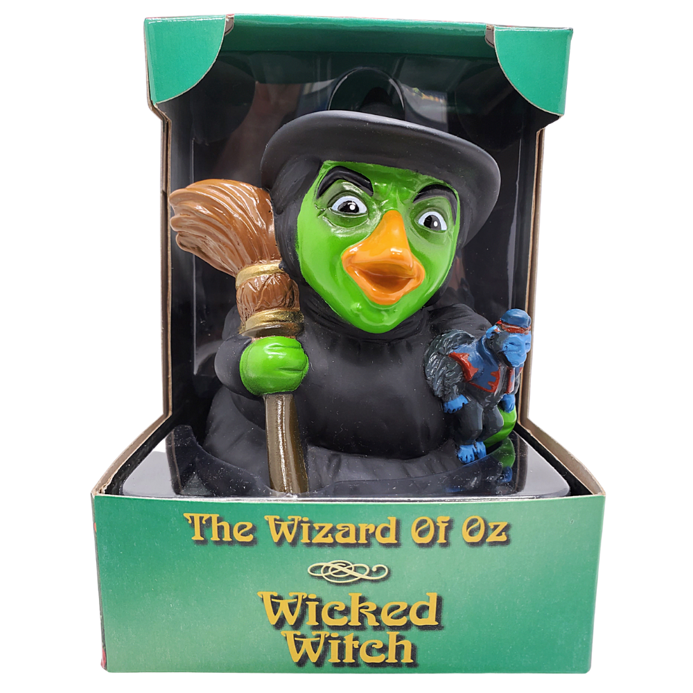 CelebriDucks Wizard of Oz Wicked Witch Rubber Duck