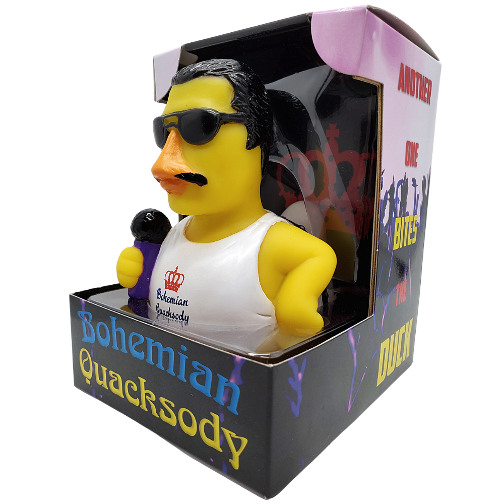 CelebriDucks Bohemian Quacksody Rubber Duck