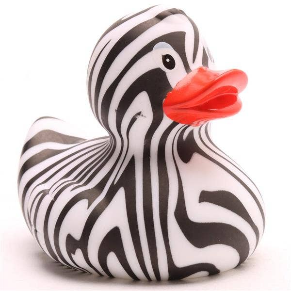 Zebra Duck - Ziggy the Rubber Duck