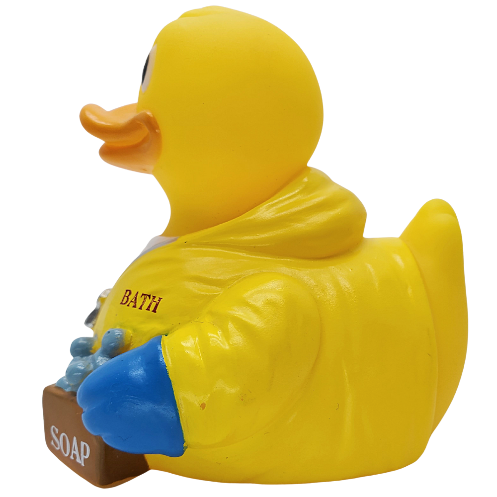 CelebriDucks Breaking Bath Rubber Duck