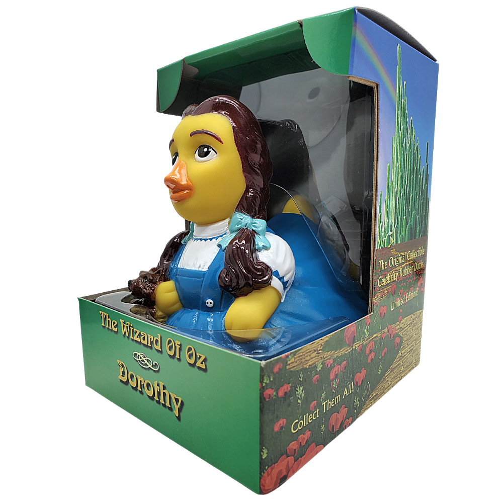 CelebriDucks Wizard of Oz Dorothy Rubber Duck