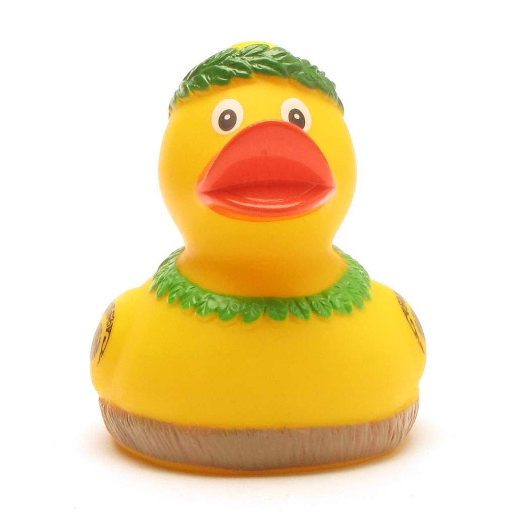 Hawaiin Man Rubber Duck