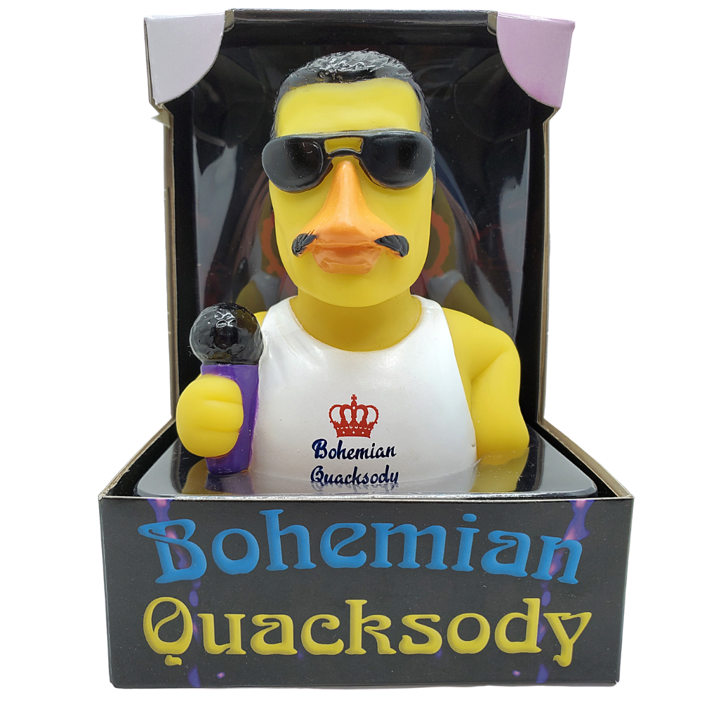 CelebriDucks Bohemian Quacksody Rubber Duck