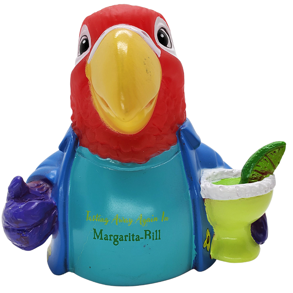 CelebriDucks Tasting Away in Margarita-Bill Rubber Duck
