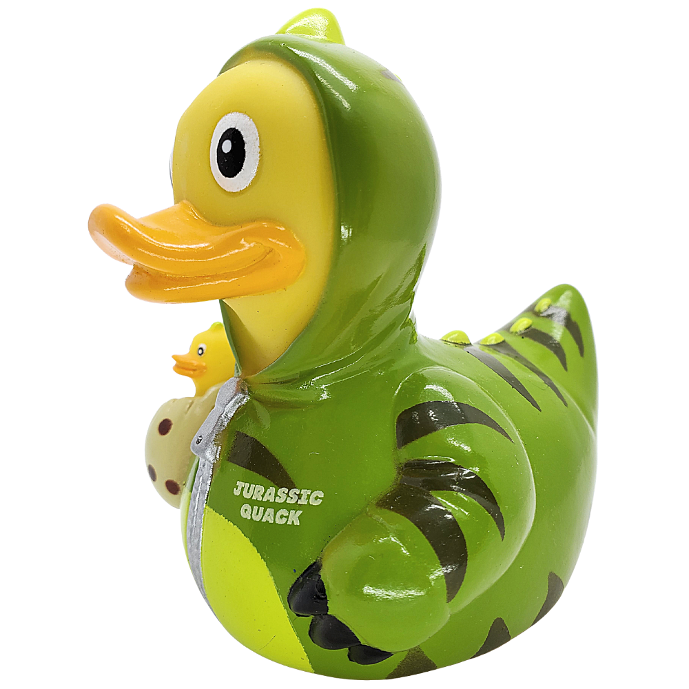 CelebriDucks Jurassic Quack Rubber Duck
