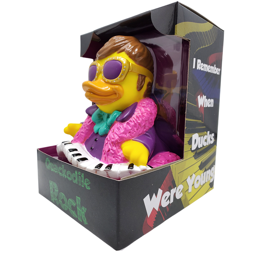 CelebriDucks Quackodile Flock Rubber Duck