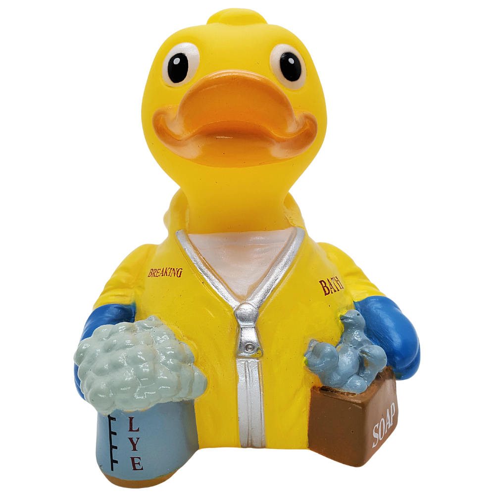 CelebriDucks Breaking Bath Rubber Duck