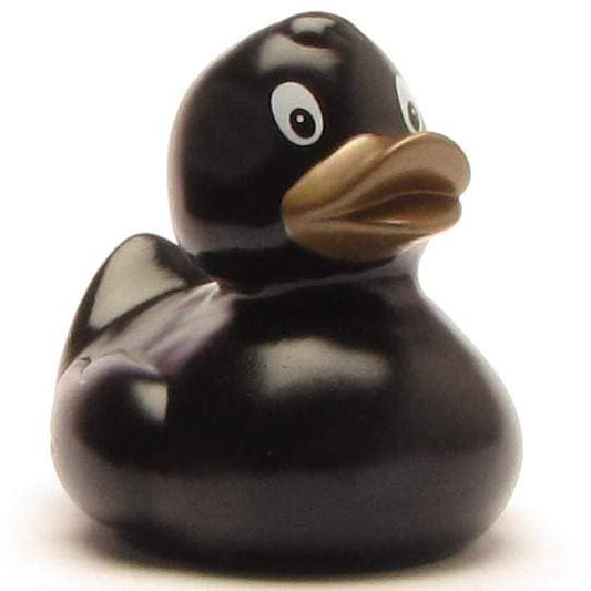 Sara Black Quack Rubber Duck