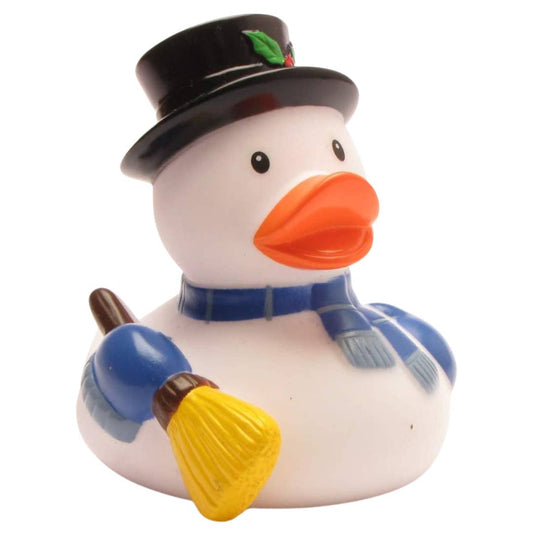 Snowman Rubber Duck