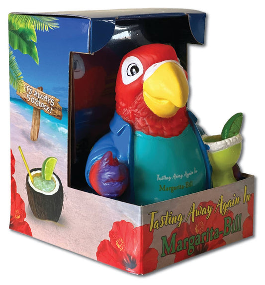 CelebriDucks Tasting Away in Margarita-Bill Rubber Duck
