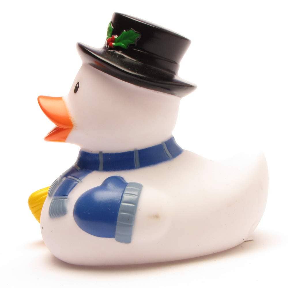 Snowman Rubber Duck