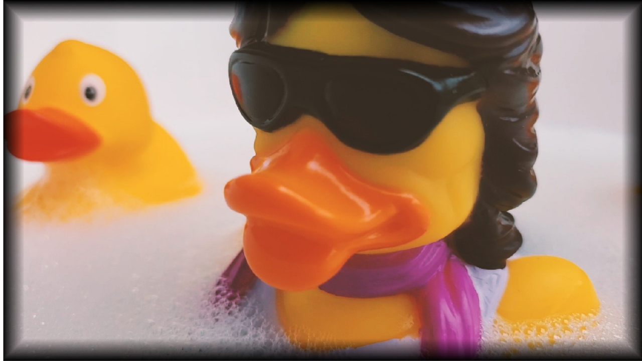 CelebriDucks Jumpin' Quack Splash Rubber Duck