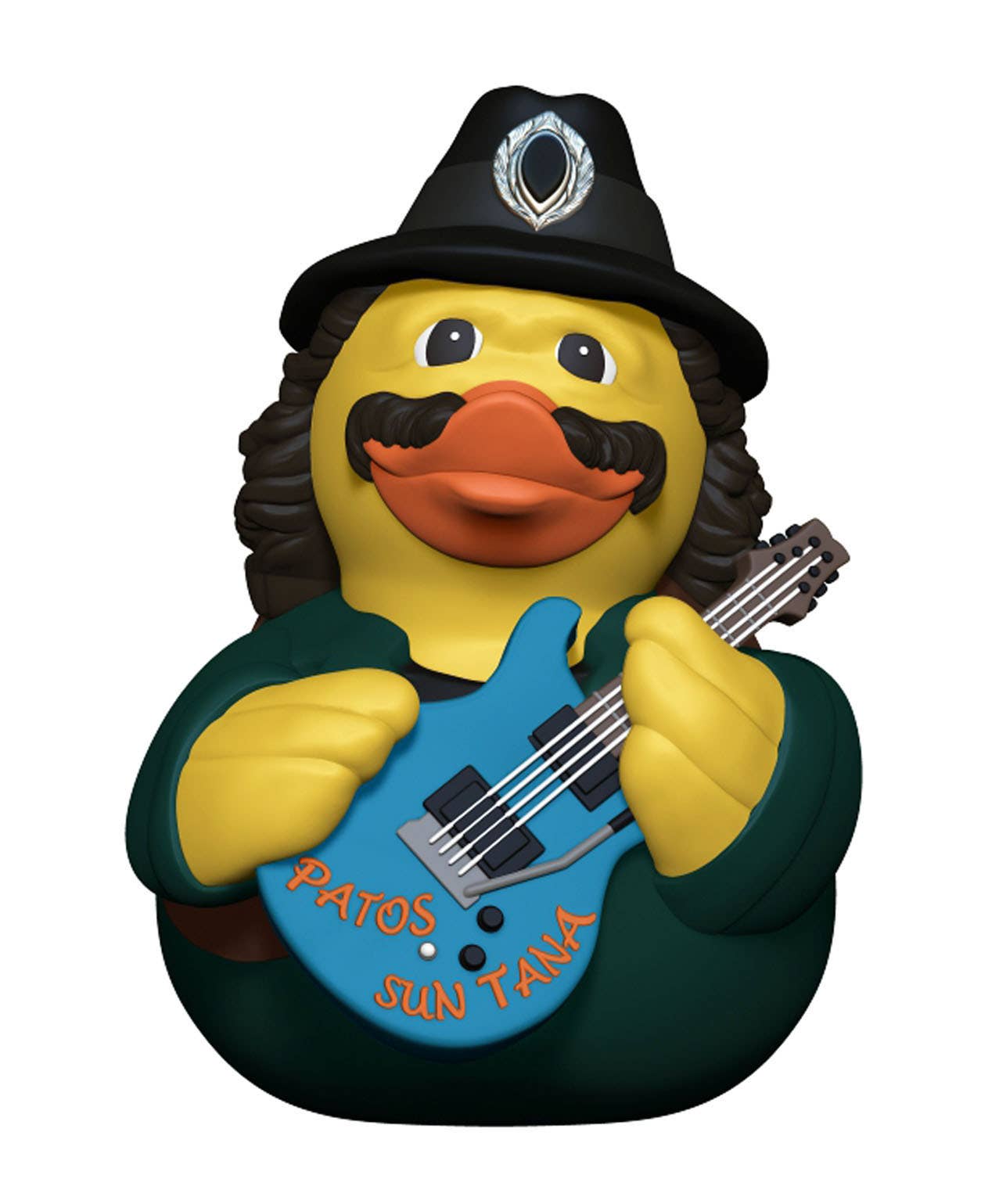 CelebriDucks Patos Sun Tana - Quack Mallard Woman Rubber Duck