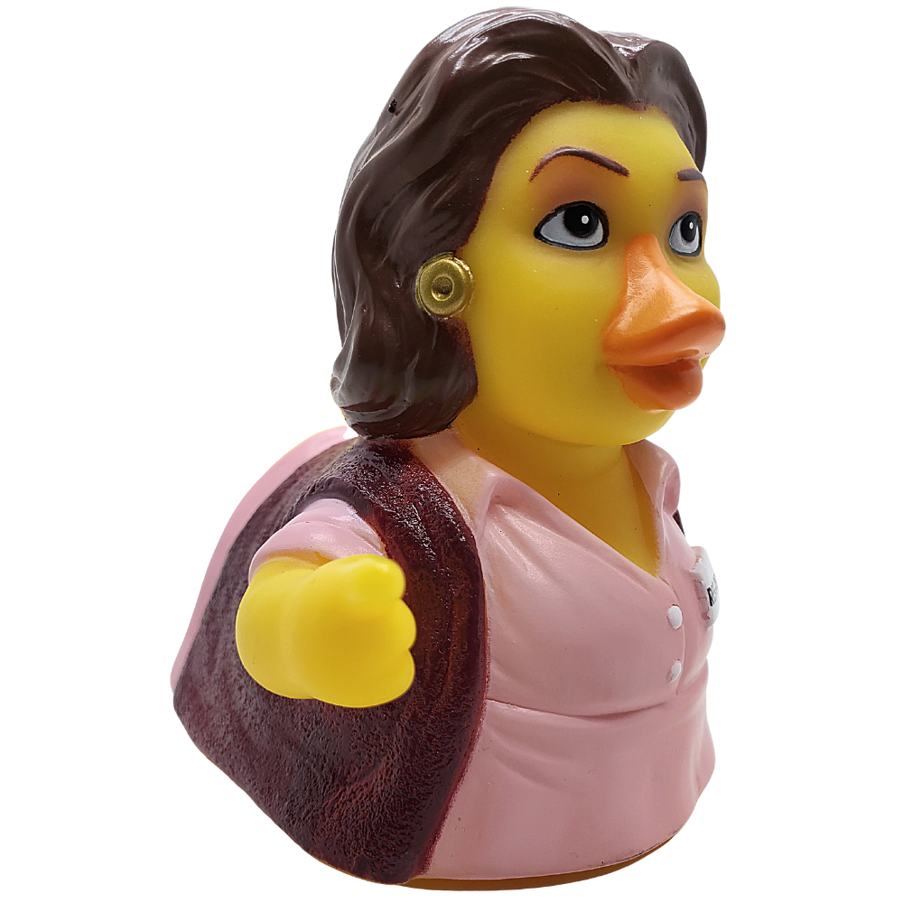 CelebriDucks Queen of Soak – R-E-S- PECK Rubber Duck
