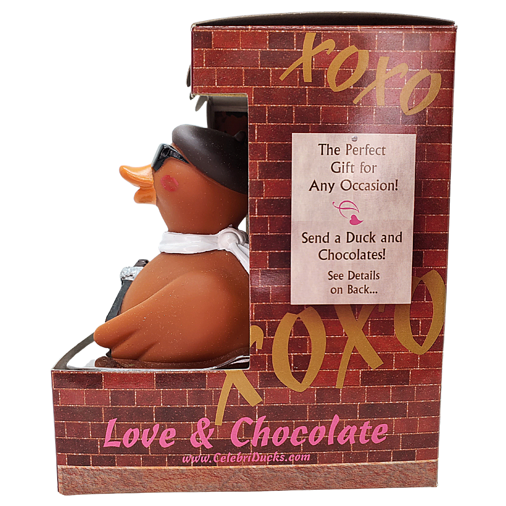 CelebriDucks Cocoa Canard Rubber Duck