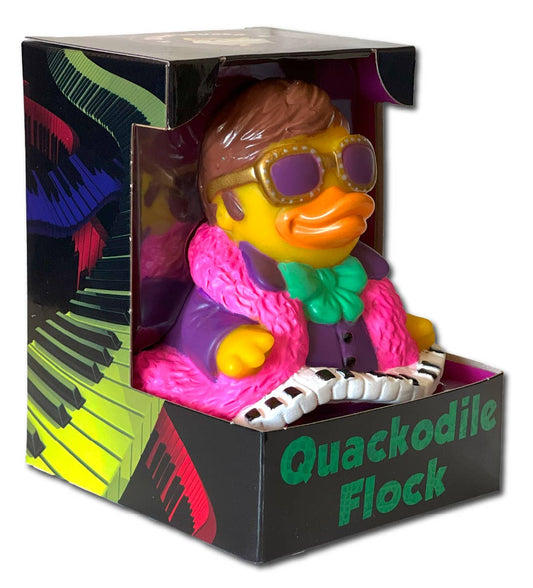 CelebriDucks Quackodile Flock Rubber Duck