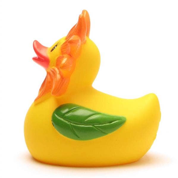 Flower Sunflower Rubber Duck