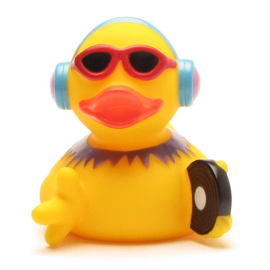 Disc Jockey Rubber Duck