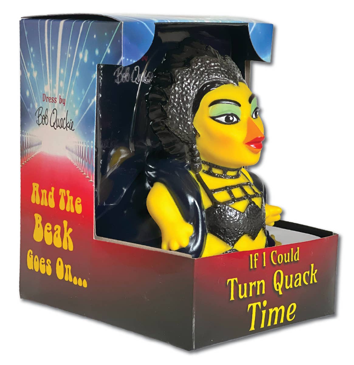 CelebriDucks Turn Quack Time Rubber Duck