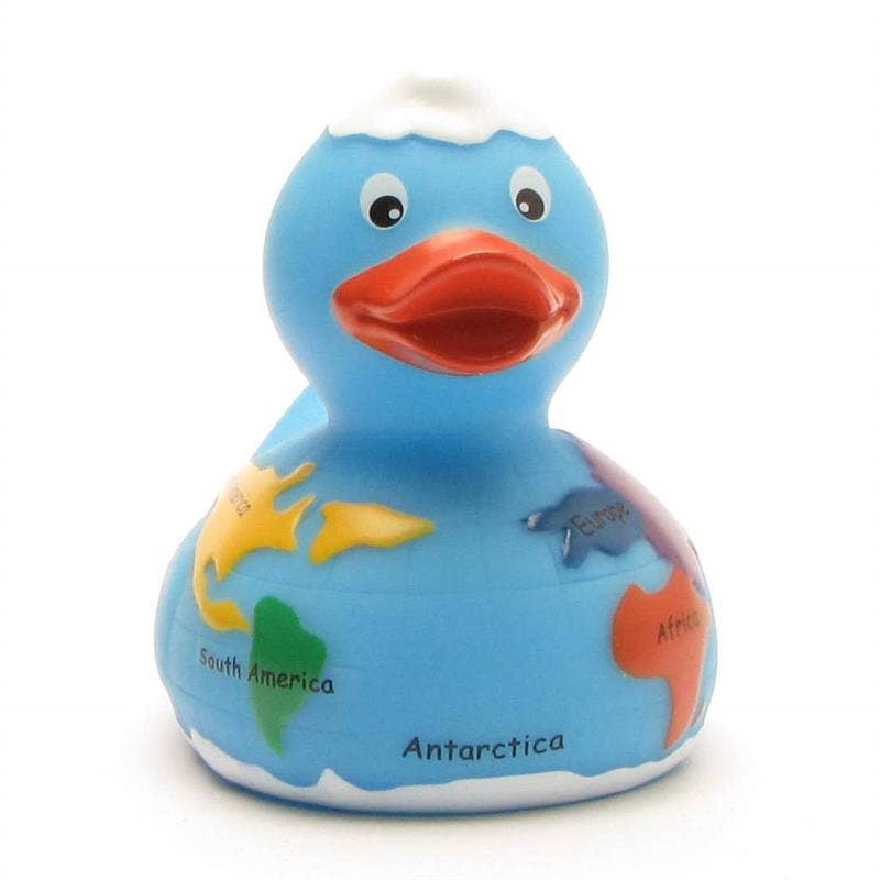 Globe Rubber Duck