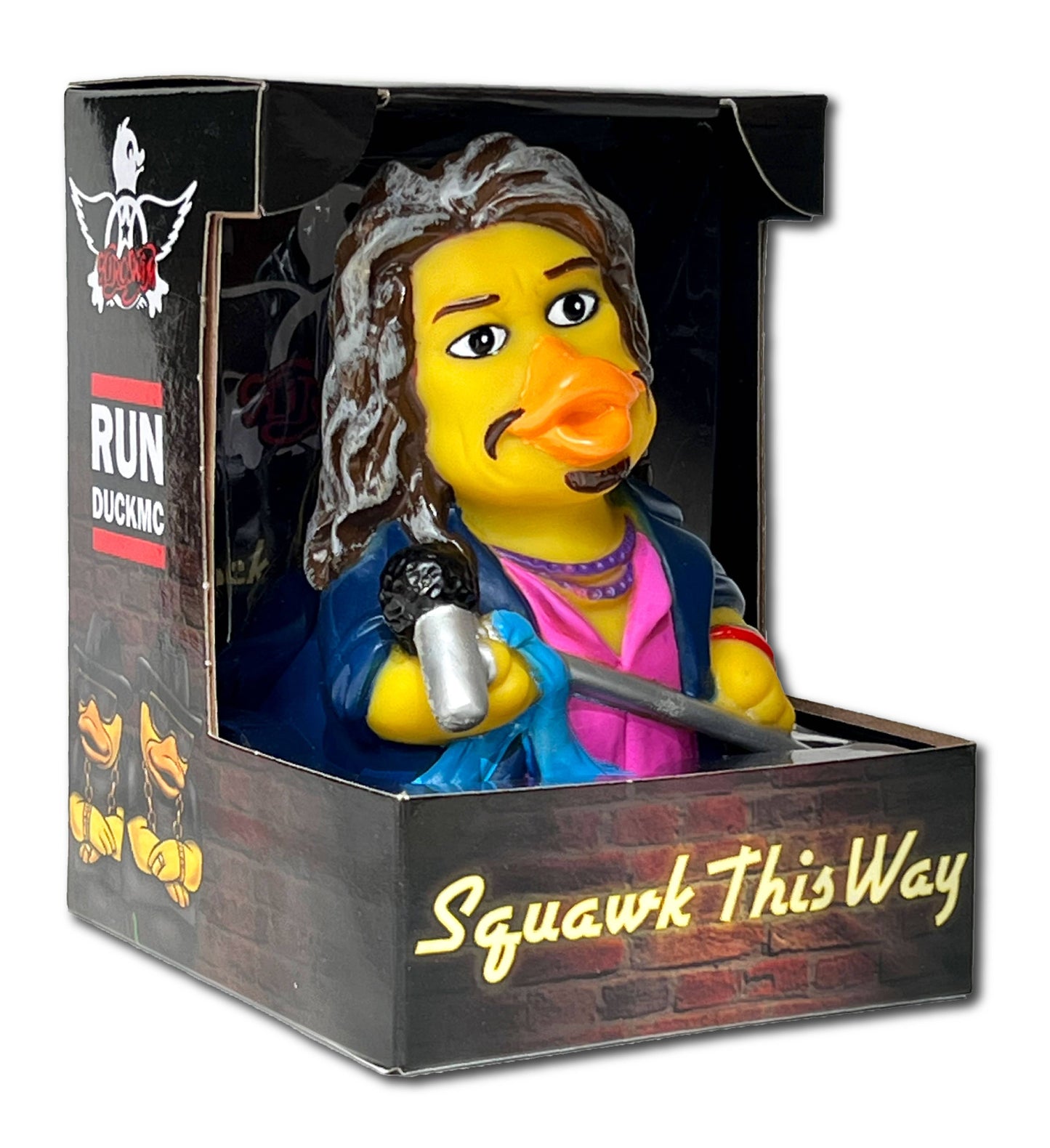CelebriDucks Squawk This Way Rubber Duck