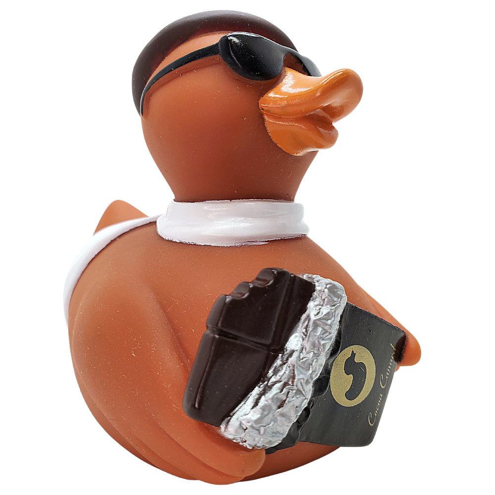 CelebriDucks Cocoa Canard Rubber Duck