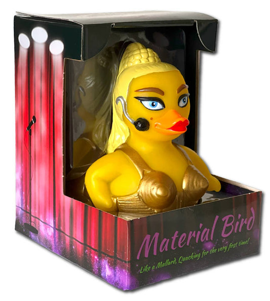 CelebriDucks The Material Bird Rubber Duck