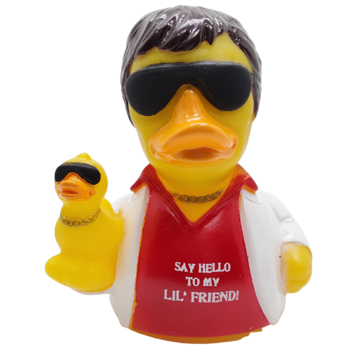 CelebriDucks Say Hello To My Lil’ Friend Rubber Duck